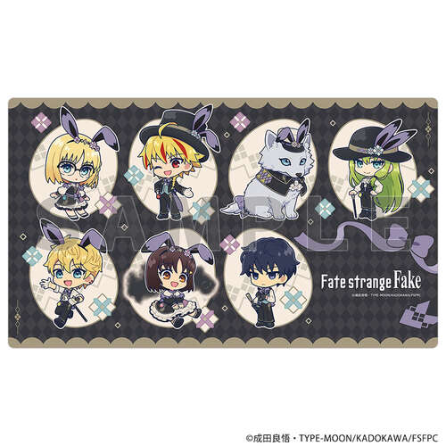 -PRE ORDER- Fate/strange Fake Rubber Mat Mini Character