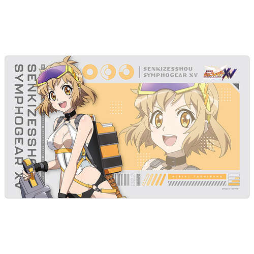 -PRE ORDER- Senki Zessho Symphogear XV Original Illustration Rubber Mat Hibiki / Cyber Military
