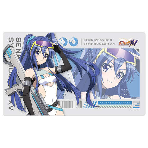 -PRE ORDER- Senki Zessho Symphogear XV Original Illustration Rubber Mat Tsubasa / Cyber Military