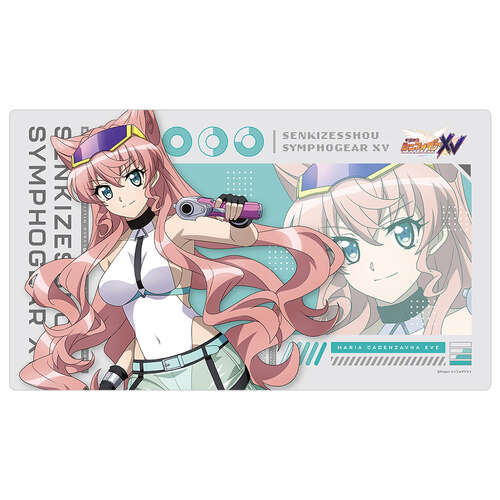 -PRE ORDER- Senki Zessho Symphogear XV Original Illustration Rubber Mat Maria / Cyber Military