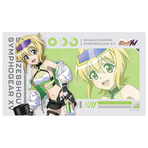 -PRE ORDER- Senki Zessho Symphogear XV Original Illustration Rubber Mat Kirika / Cyber Military