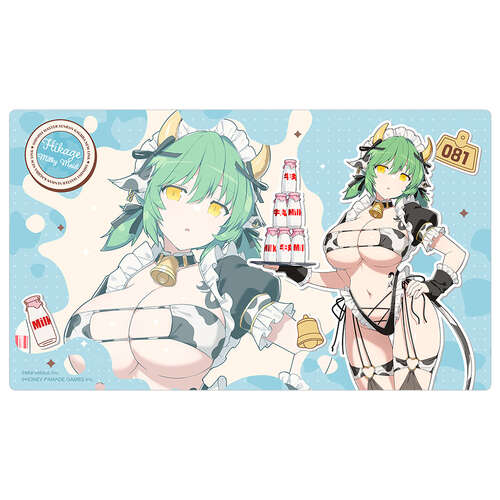 -PRE ORDER- Shinovi Master Senran Kagura: NEW LINK Original Illustration Rubber Mat Hikage / Milky Maid
