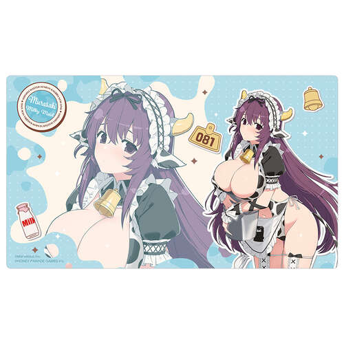 -PRE ORDER- Shinovi Master Senran Kagura: NEW LINK Original Illustration Rubber Mat Murasaki / Milky Maid