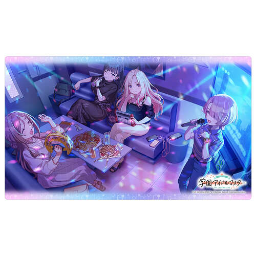 -PRE ORDER- Gakuen Idolmaster Rubber Mat Let's Get This Party Started!