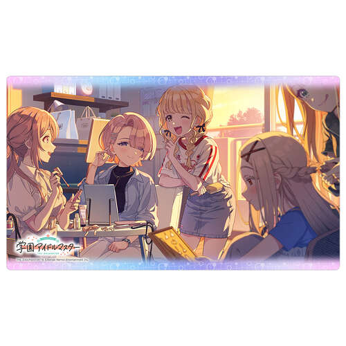 -PRE ORDER- Gakuen Idolmaster Rubber Mat Trendy Fashion and Makeup