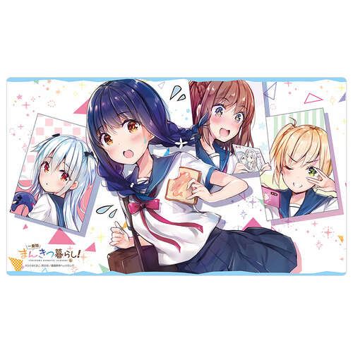 -PRE ORDER- Ichijyoma Mankitsu Gurashi! Rubber Mat Morita Meiko & Amamiya Rie & Suzuki Marika & Nakano Neo B