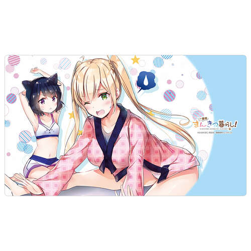 -PRE ORDER- Ichijyoma Mankitsu Gurashi! Rubber Mat Suzuki Marika & Narumi Michika