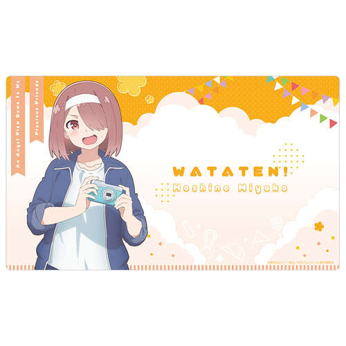 -PRE ORDER- Wataten!: An Angel Flew Down to Me Precious Friends Original Illustration Rubber Mat Hoshino Miyako / Sports Festival