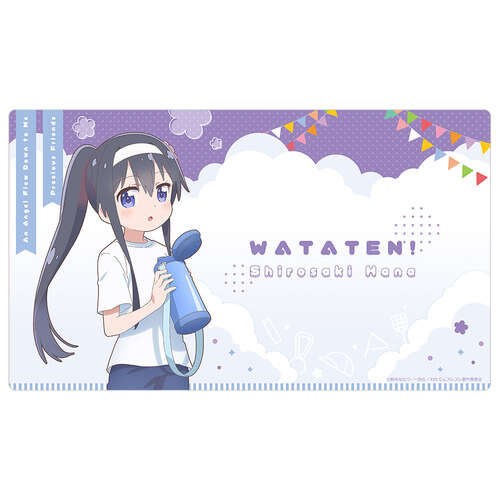 -PRE ORDER- Wataten!: An Angel Flew Down to Me Precious Friends Original Illustration Rubber Mat Shirosaki Hana / Sports Festival