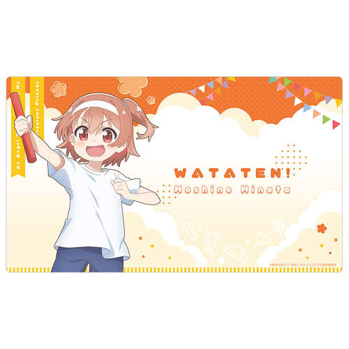 -PRE ORDER- Wataten!: An Angel Flew Down to Me Precious Friends Original Illustration Rubber Mat Hoshino Hinata / Sports Festival