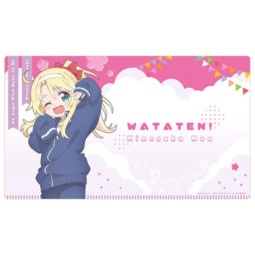 -PRE ORDER- Wataten!: An Angel Flew Down to Me Precious Friends Original Illustration Rubber Mat Himesaka Noa / Sports Festival