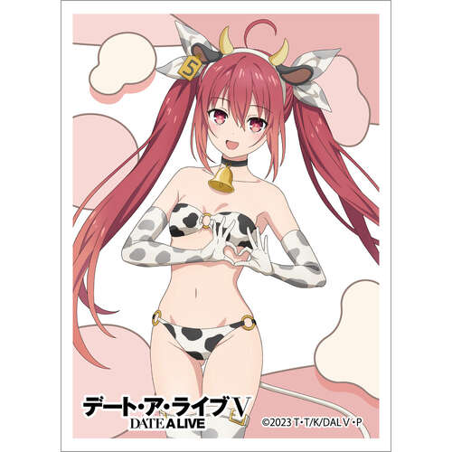 -PRE ORDER- Date A Live V Original Illustration Sleeve Itsuka Kotori / Cow Pattern Swimwear