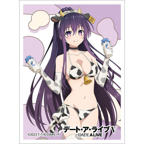 -PRE ORDER- Date A Live V Original Illustration Sleeve Yatogami Tohka / Cow Pattern Swimwear