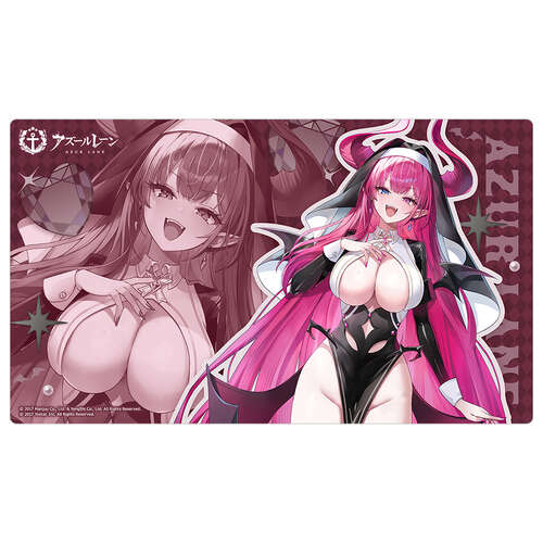 -PRE ORDER- Azur Lane Original Illustration Rubber Mat Mecklenburg / Succubus Sister