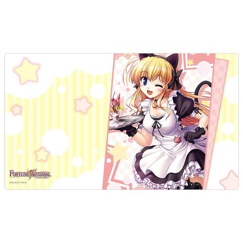 -PRE ORDER- FORTUNE ARTERIAL Rubber Mat Sendo Erika / Cat Ears Maid
