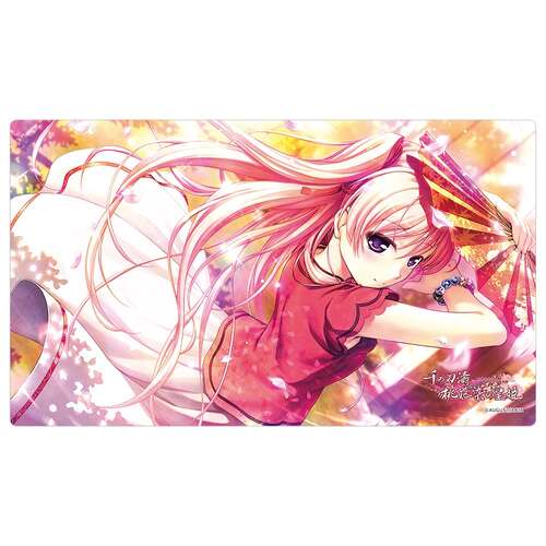 -PRE ORDER- Sen no Hatou, Tsukisome no Kouki Rubber Mat Miyaguni Akari / Tsukisome no Mai