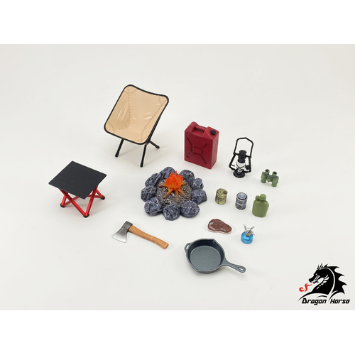 DH-E002 1/12 SCALE CAMPING EQUIPMENT SET A