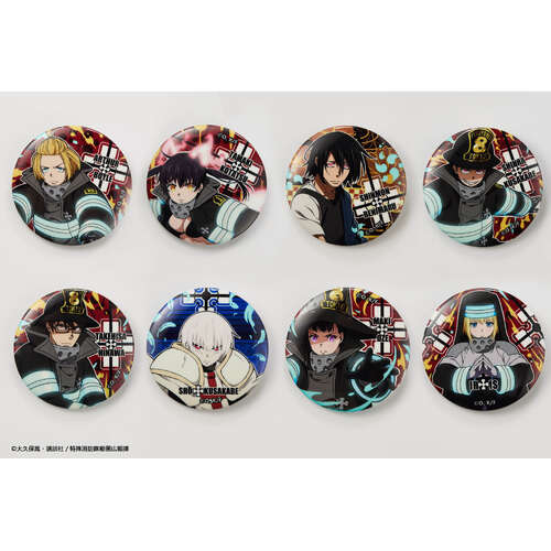 Fire Force Can Badge [BLIND BOX]