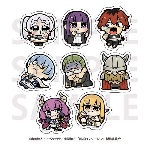 Frieren: Beyond Journey's End x Bkub Okawa Die-cut Sticker Set