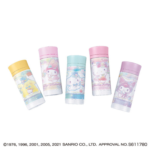 Sanrio Characters Glitter Stainless Bottle