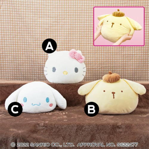 Sanrio Characters Mochi Mochi Pastel Face Cushion 7