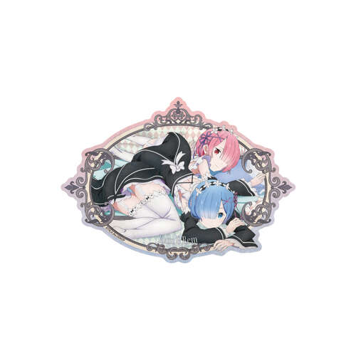 Re:ZeroTravel Sticker 3 Rem & Ram