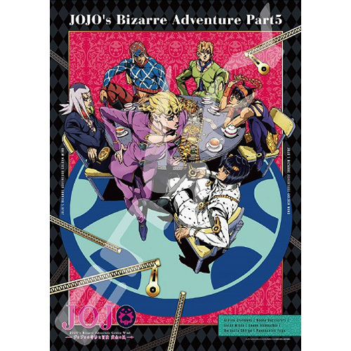 JoJo's Bizarre Adventure Golden Wind 500-336 5 plus 1 500pcs [PUZZLE]