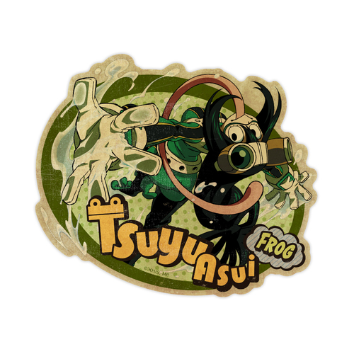 My Hero Academia Travel Sticker 2 5 Asui Tsuyu