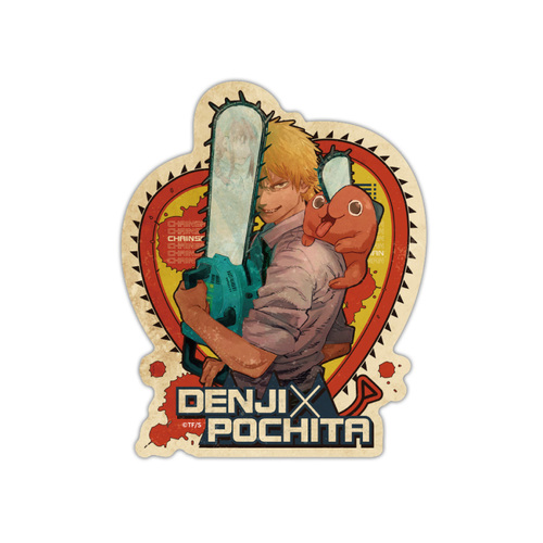 Chainsaw Man Travel Sticker 1 Denji & Pochita