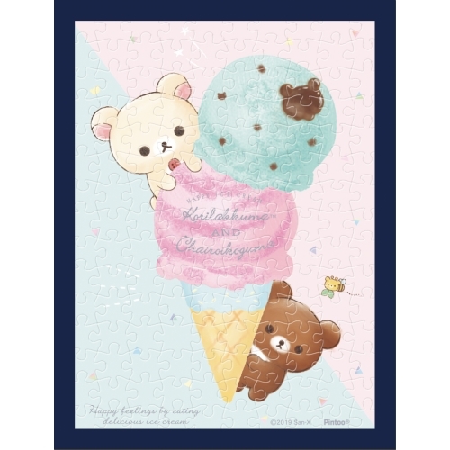 Rilakkuma MA-37 Strawberry & Choco Mint 150pcs [MAME PUZZLE]