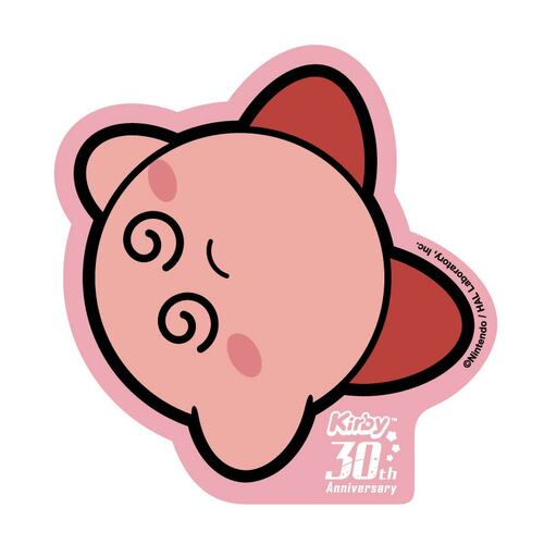 Kirby's Dream Land 30th Die-cut Sticker 17 Game Over