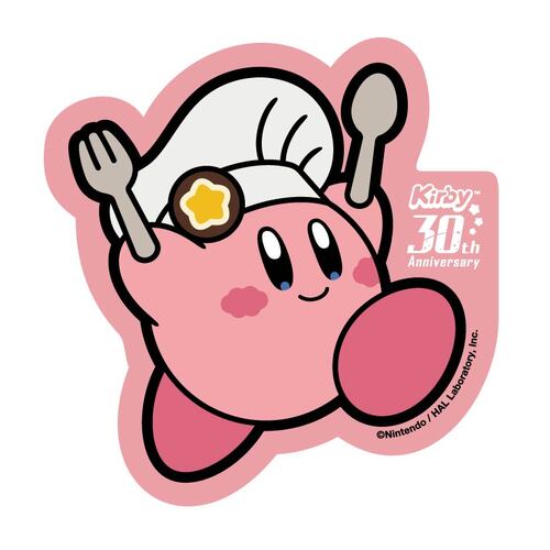 Kirby's Dream Land 30th Die-cut Sticker 20 Delicious Time
