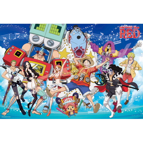 ONE PIECE FILM RED 1000-589 Straw Hat Crew (FES) 1000pcs [JIGSAW PUZZLE]