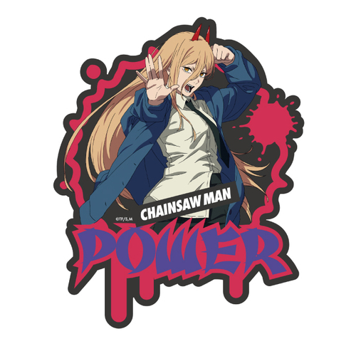 Chainsaw Man Travel Sticker 4 Power