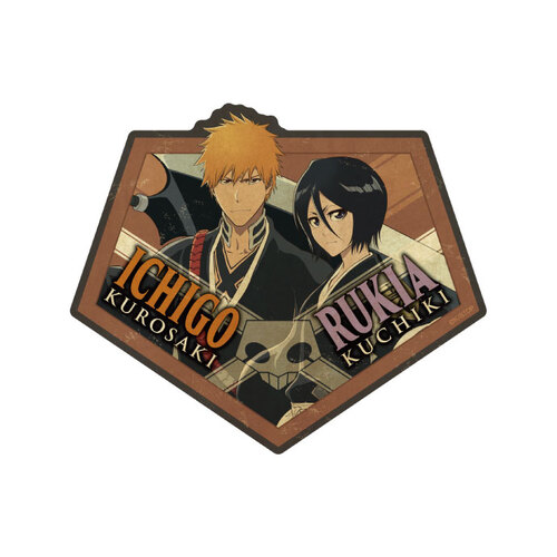 Bleach Travel Sticker 1 Kurosaki Ichigo & Kuchiki Rukia