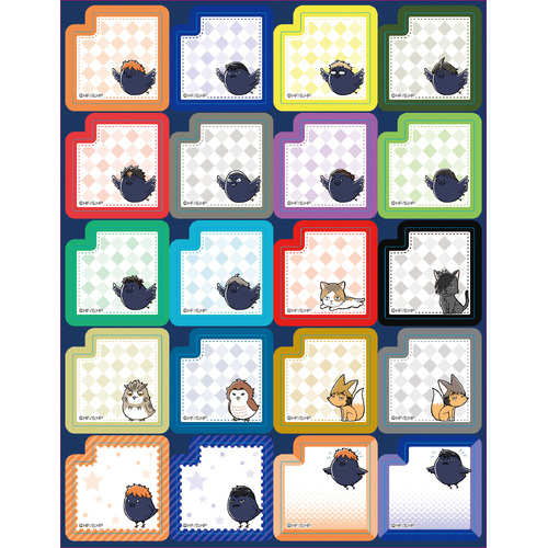 Haikyu!! Schedule Decoration Sticker