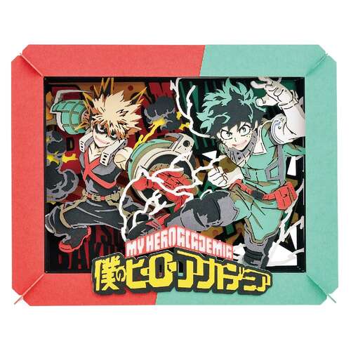 Paper Theater PT-160X Midoriya Izuku & Bakugo Katsuki