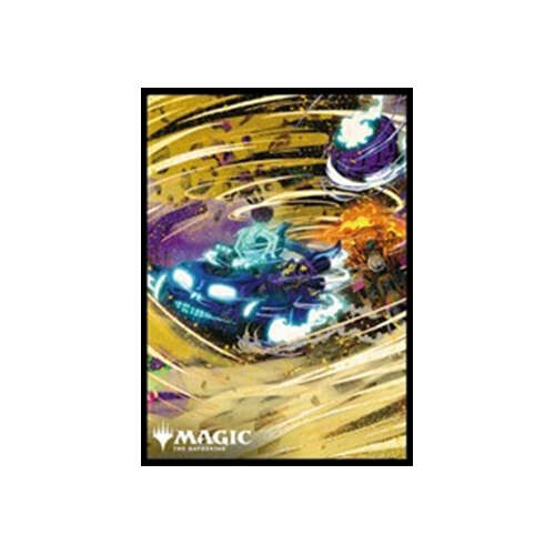 -PRE ORDER- MAGIC: The Gathering Players Card Sleeve Aetherdrift Spectacular Pileup MTGS-338