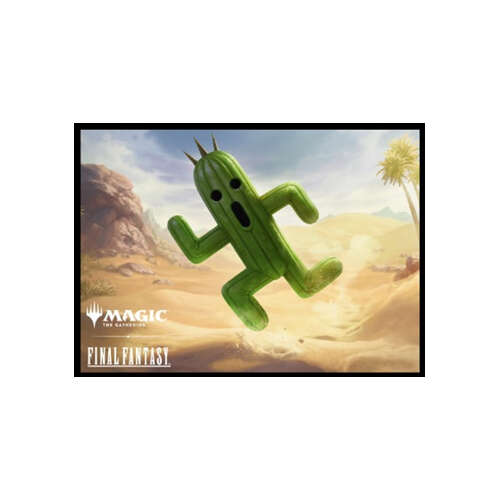 -PRE ORDER- MAGIC: The Gathering Final Fantasy Players Card Sleeve MFS-21 Cactuar