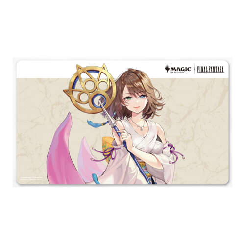 -PRE ORDER- MTG Final Fantasy Players Rubber Mat MFR-06 Character Borderless Edition Yuna, Grand Summoner