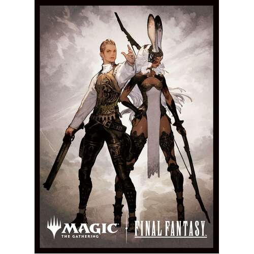 -PRE ORDER- MAGIC: The Gathering Final Fantasy Players Card Sleeve MFS-52 Final Fantasy, Artist Borderless Ver. Balthier and Fran