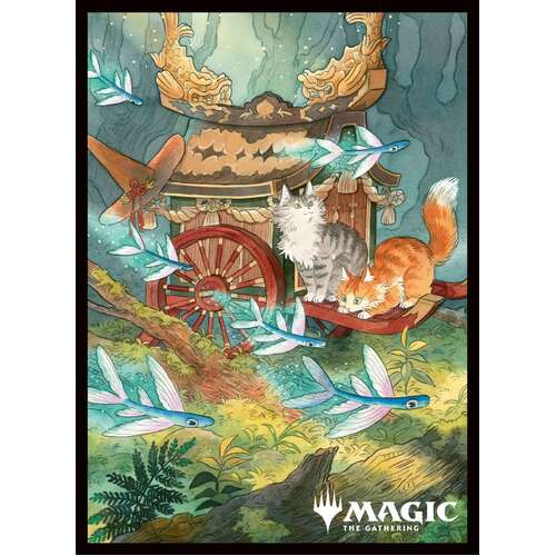 -PRE ORDER- MAGIC: The Gathering Players Card Sleeve MTGS-354 Adventures of the Little Witch Esika's Chariot