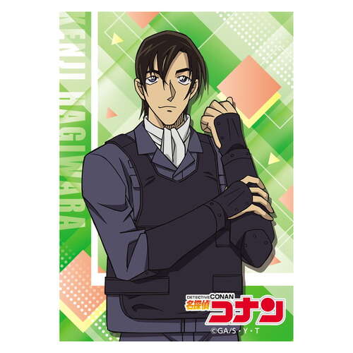 -PRE ORDER- Detective Conan Character Sleeve Hagiwara Kenji (EN-1595)