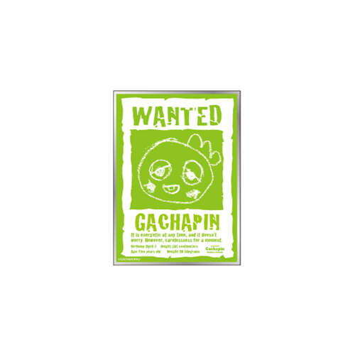 -PRE ORDER- Gachapin & Mukku Character Sleeve Gachapin WANTED EN-1643