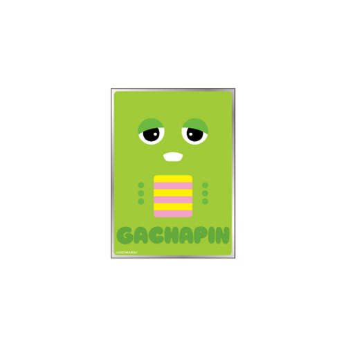 -PRE ORDER- Gachapin & Mukku Character Sleeve Gachapin Face EN-1639