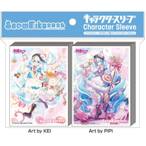 -PRE ORDER- SNOW MIKU 2026 Character Sleeve Set SNOW MIKU 2026 B EN-E020
