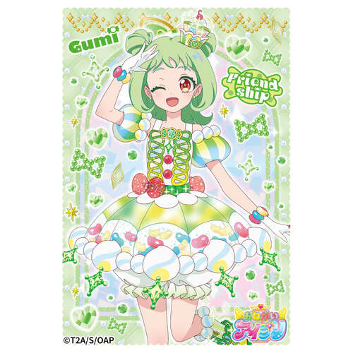 -PRE ORDER- Onegai AiPri Character Sleeve Mini Tomosaka Gumi ENS-19