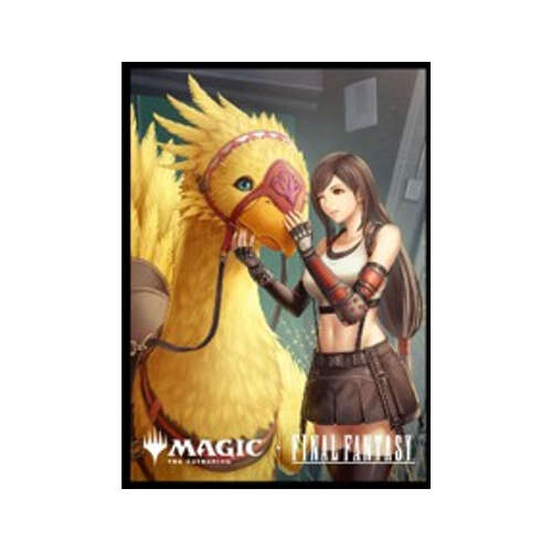 -PRE ORDER- MAGIC: The Gathering Final Fantasy Players Card Sleeve MFS-68 Chocobo Bundle Tifa Lockhart