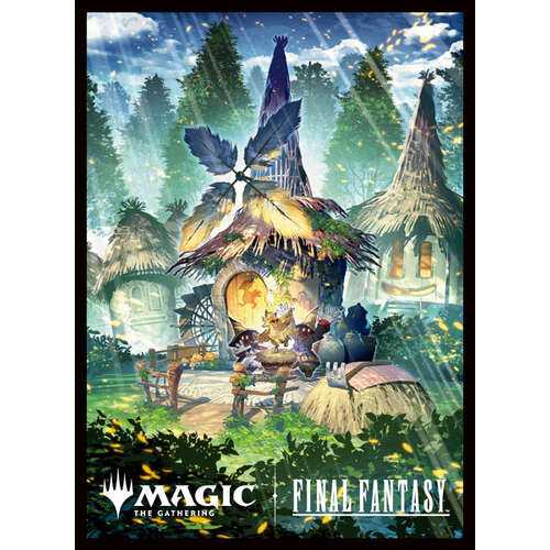 -PRE ORDER- MAGIC: The Gathering Final Fantasy Players Card Sleeve MFS-77 Chocobo Bundle Forest