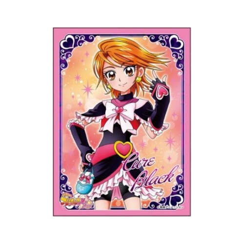 -PRE ORDER- Character Sleeve Precure Chronicle Futari wa Precure Max Heart Cure Black EN-1677